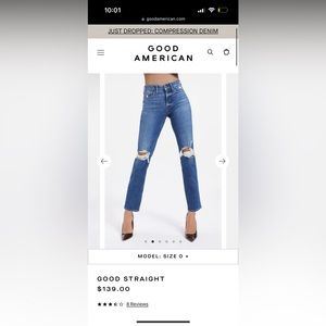 Good American Straight Jeans